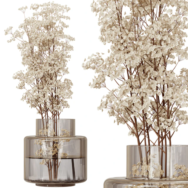Bouquet of Flowers - in a glass vase — Download