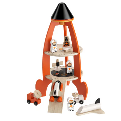 cosmic rocket set toy by tender leaf toys — descargar