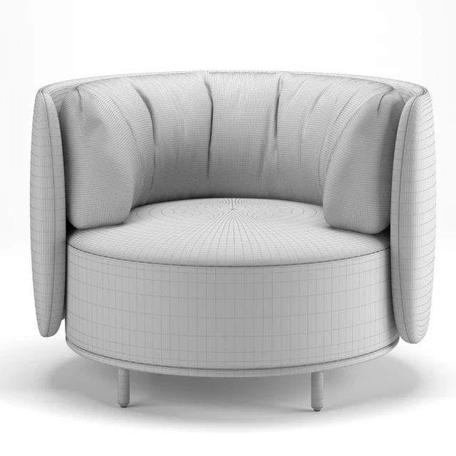Кресло Wave от Natuzzi Italia — Скачать