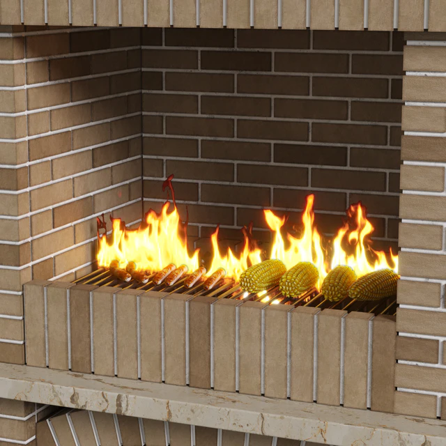 Brick  barbecue — Скачать