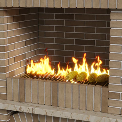 Brick  barbecue — Вид 5