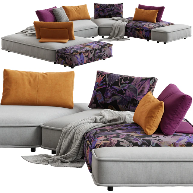 Roche Bobois / Escapade Corner Sofa — Скачать
