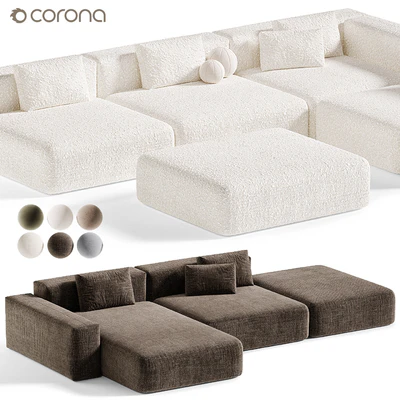Modular Sofa BON ONE 33, Модульный диван — Вид 7
