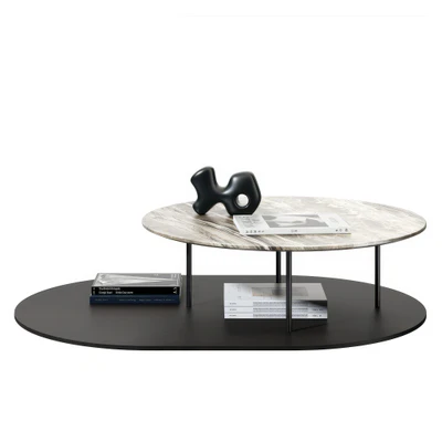 staker oval coffee table by ditre italia — скачать