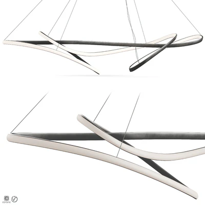 Heals Ribbon LED Pendant Lamp XL3 — Ver 1