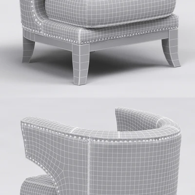 Armchair KARE Arm Chair Art Deco — Ver 3