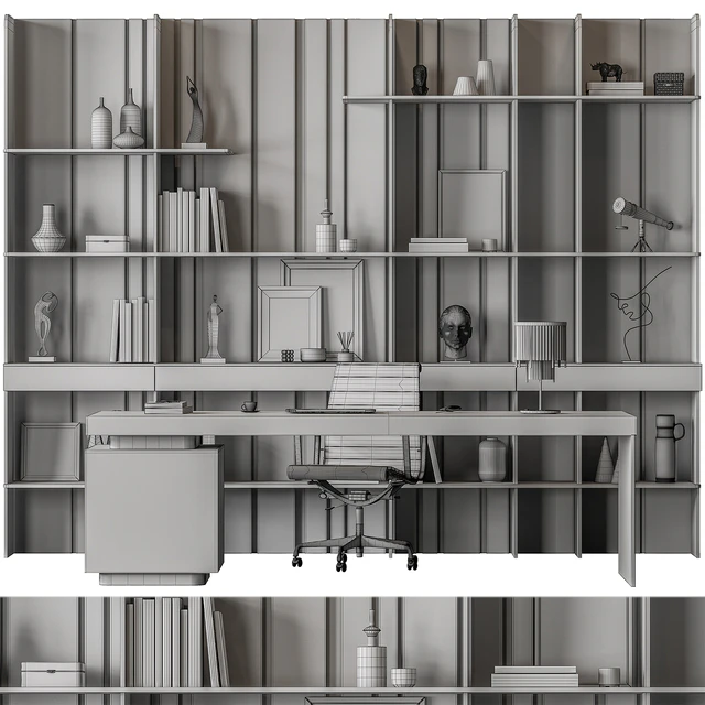 Boss Desk - Office Furniture 602 — Descargar