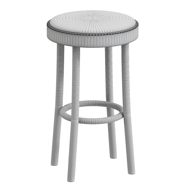 822 | Stool with integrated cushion By TON — Скачать