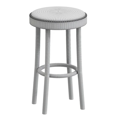 822 | Stool with integrated cushion By TON — Вид 3