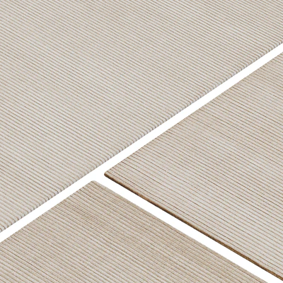 Carpet set 70 - Beige Stripes Wool Rug/ 4K — Вид 2