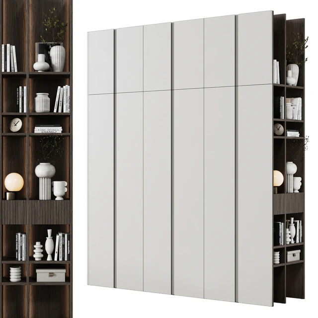 Modular wardrobe in modern minimalist style 101 — Descargar