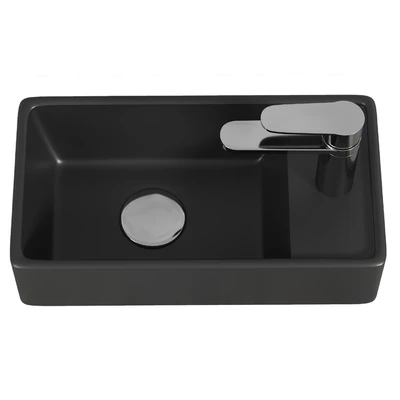 Wash-hand basin Melana 320351MG-805 41 cm gray matte — Ver 3