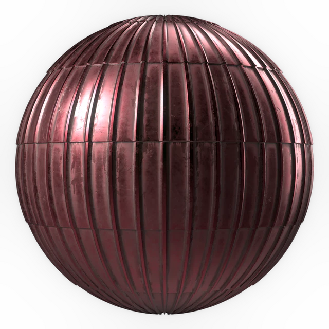 Roof Tile Materials 94- Metal Roofing By Snow | Sbsar, Seamless, Pbr, 4k — Скачать