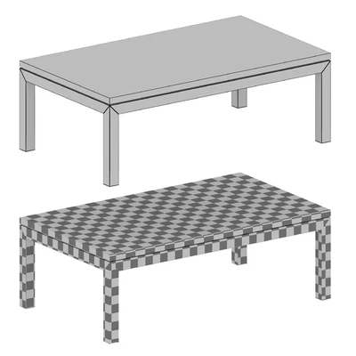 Parsons White Marble Top / Stainless Steel Base 48x28 Small Rectangular Coffee Table (Crate and Barrel) — Ver 4