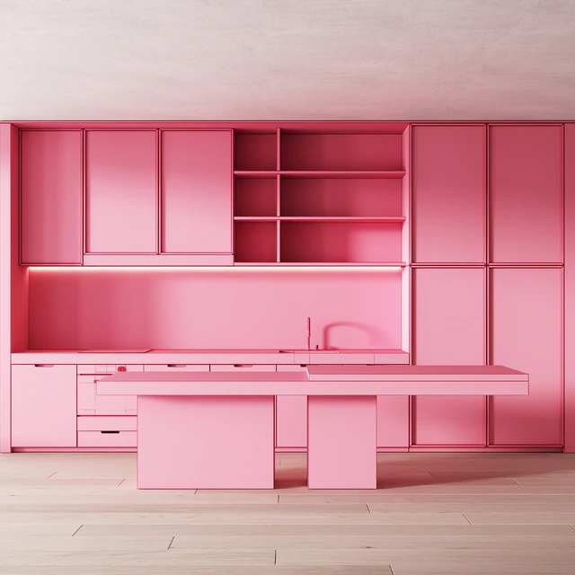 497 modern kitchen 19 minimal wood japandi 02 — Скачать
