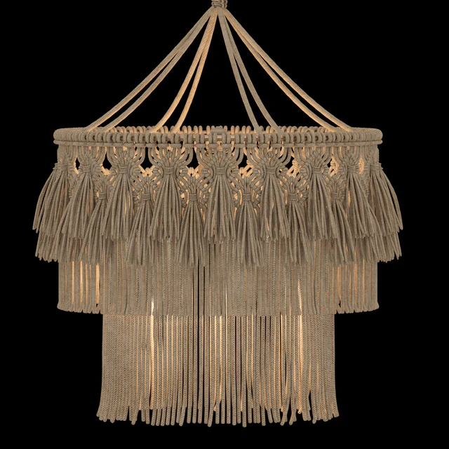 macrame chandelier 02 — Скачать