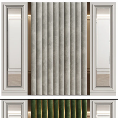 Wall panels in modern classic style 9 — Ver 1