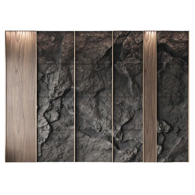 Wall rock panel №2 — Ver 1