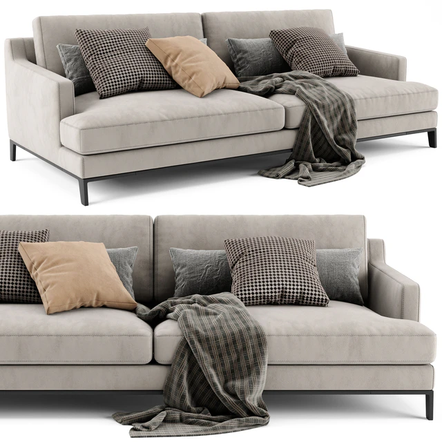 Poliform Bellport 2 Seats Sofa — Скачать