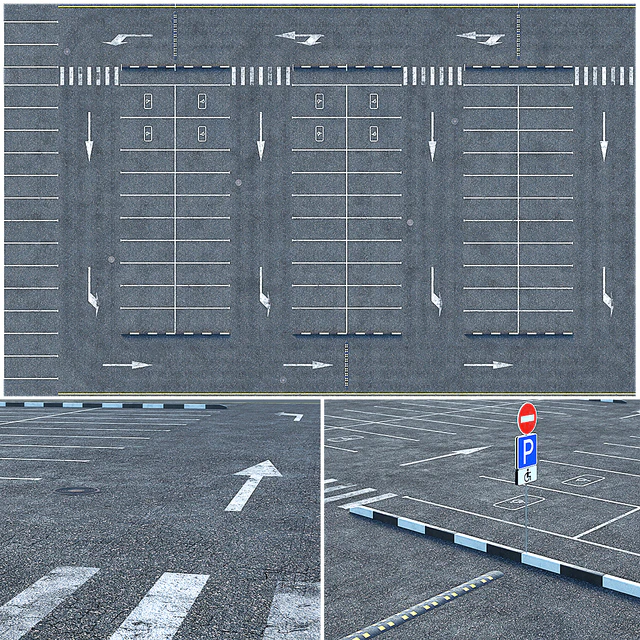 Outdoor car park — Descargar