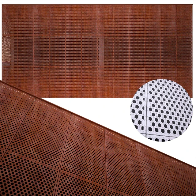 perforated metal panel N21 — Descargar