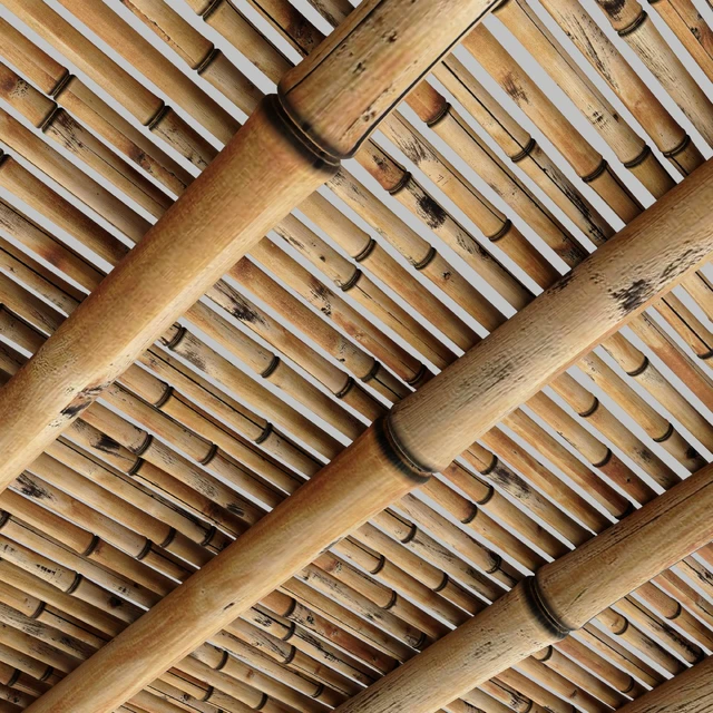 Ceiling bamboo crooked branch low n8 — Descargar