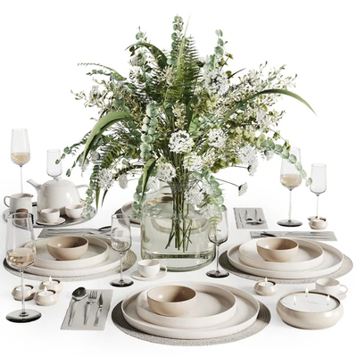 Tableware MA set 30 — Ver 1