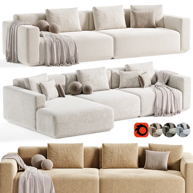 Corner Sofa Grant Sofa 02 By Lavsit — Скачать