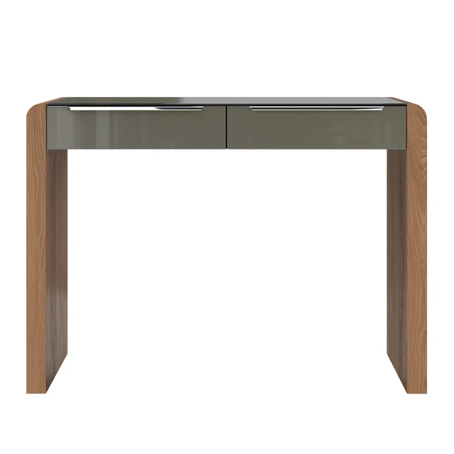 Sohome dressing table made of walnut veneer and glass — Descargar