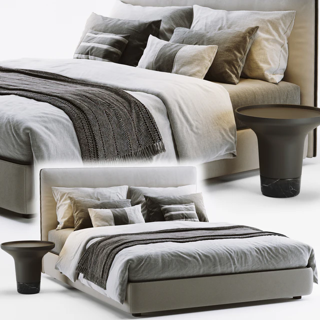 Molteni & C Ribbon Bed — Descargar