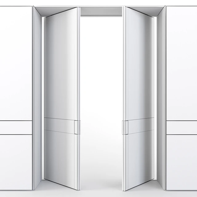 Poliform Pivot Door System and wardrobe 01 — Скачать