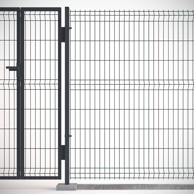 Welded Wire Panel Fence — Скачать