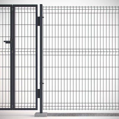 Welded Wire Panel Fence — Вид 1
