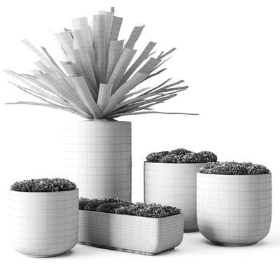 Restoration Hardware Etched Concrete Vessel Collection — Вид 4