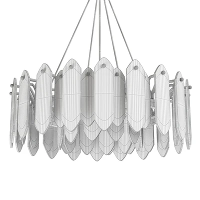 luxury & modern blurry crystal designer chandelier. code — Ver 2