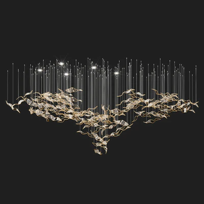 Contour Chandelier Sanssoucilighting — Ver 3