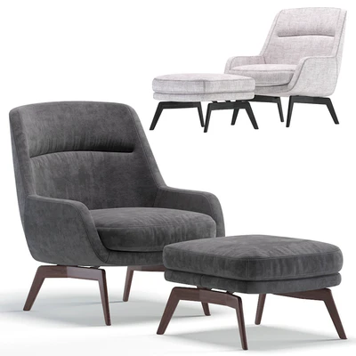 Minotti BELT Armchair by Rodolfo Dordoni — Вид 1
