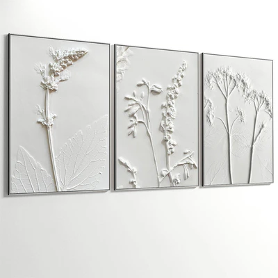 Abstract Painting Set of 3 pieces - No 18 — Ver 5
