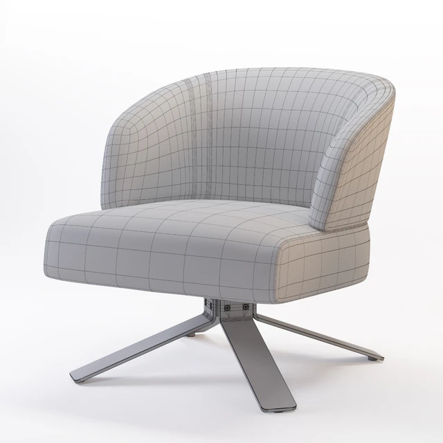 Armchair Minotti Creed Small — Descargar