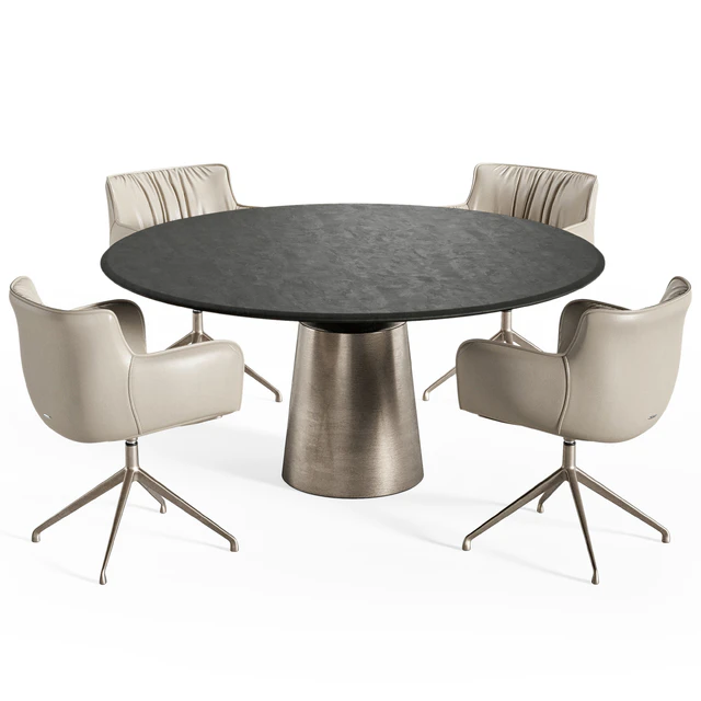 Cattelan Italia Yoda Argile table Rhonda chair — Скачать