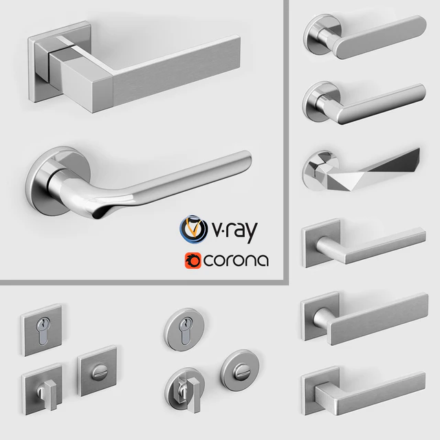 Door handles DnD by Martinelli — Descargar