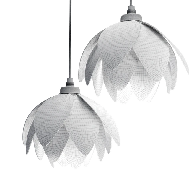 The Lotus bud pendant light — Descargar