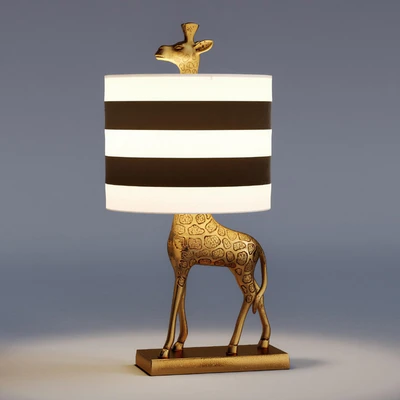 The Emily & Meritt Giraffe Complete Lamp — Вид 3