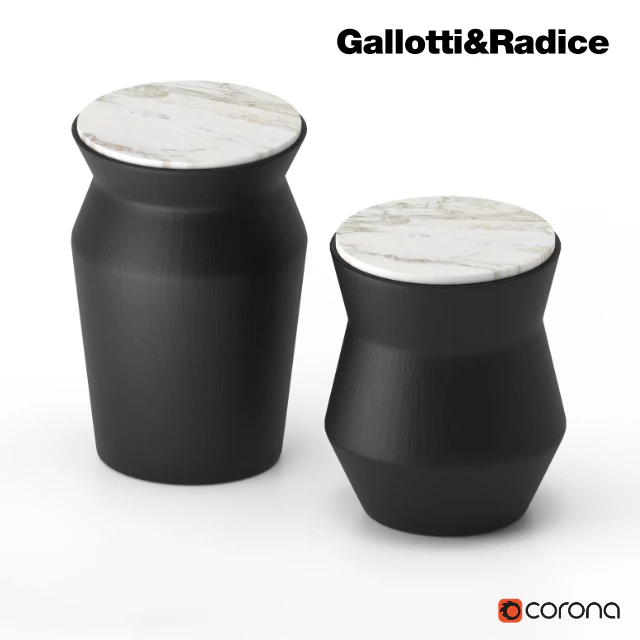 Dama Coffee Table Set by Gallotti&Radice — Download