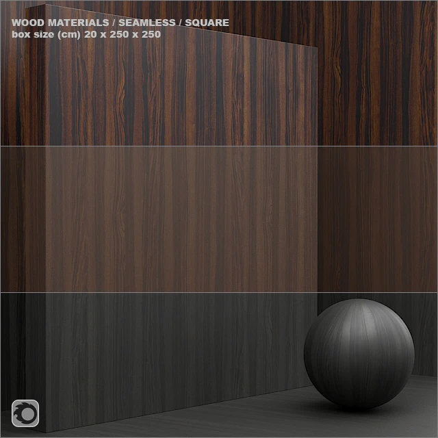 Material wood / veneer (seamless) - set 37 — Descargar
