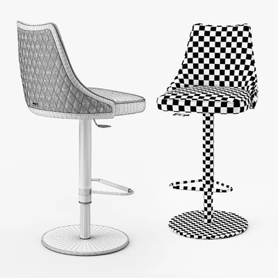 Bontempi clara swivel barstool — Ver 5