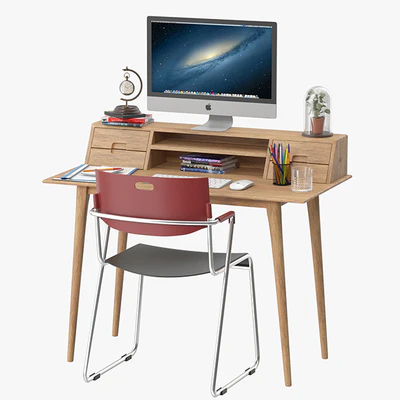 Scandinavian Style Desk — Ver 1