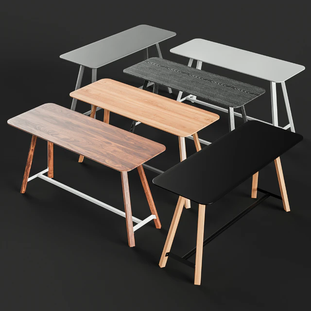 Knoll Bertoia Barstool Rockwell Unscripted Tall Table — Descargar