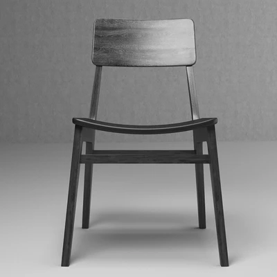 Modern wooden chair 2623 by Ferri Mobili Italy. — Ver 3