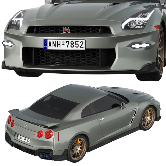 Nissan GT-R 2024 — Скачать